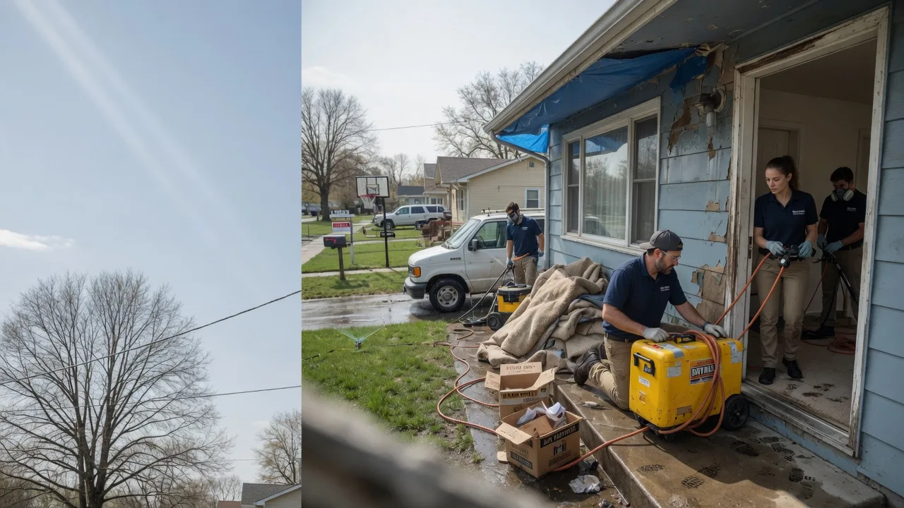 Basement Flood Cleanup in Metz, WV near me